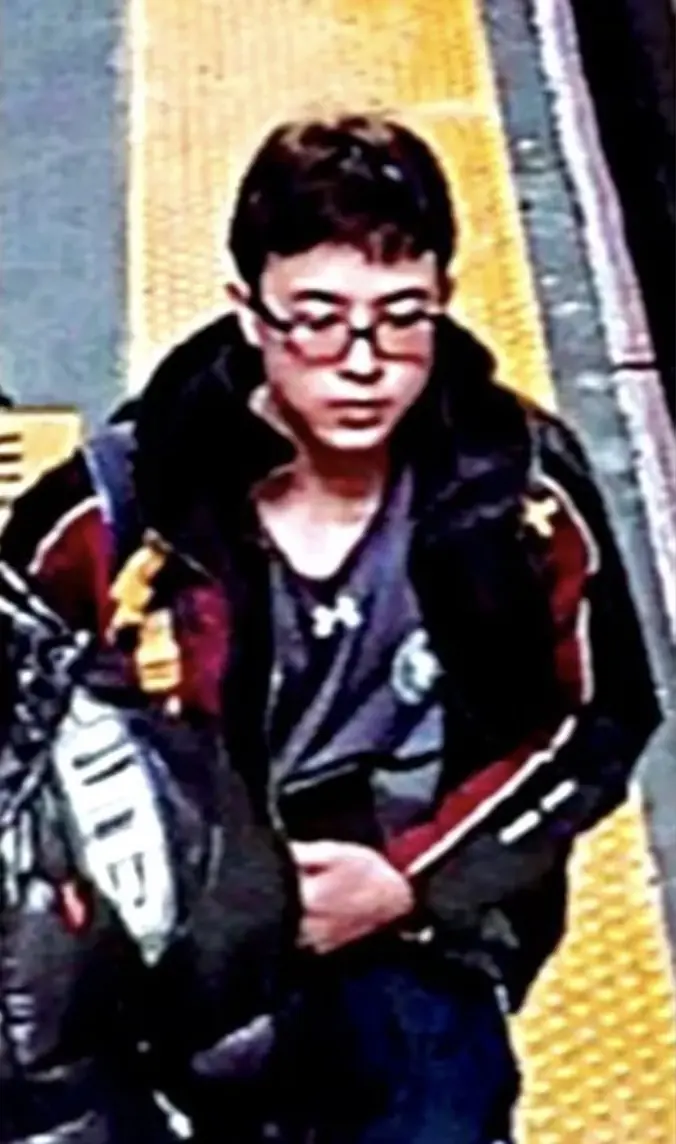 Thomas Medlin was seen on surveillance footage at Grand Central Station in New York City. Credit: Suffolk County Police Department