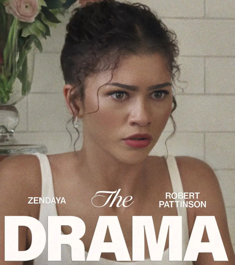 In The Drama, Zendaya portrays Emma Harwood, a bookstore clerk. Credit: Instagram / Zendaya