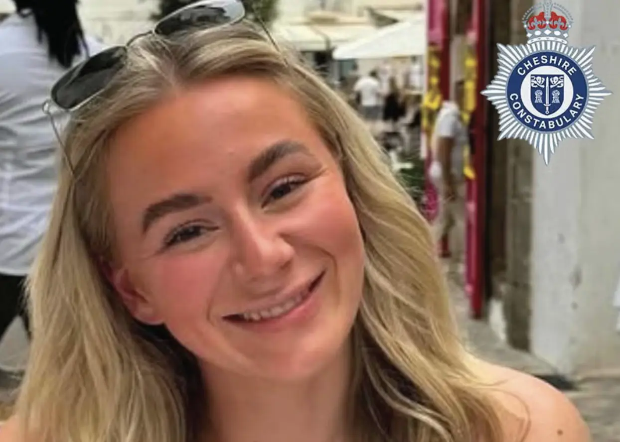 Lucy Harrison. Credit: Chesire Police