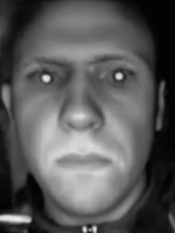 The AI unmasked suspect. Credit: Professor Nez/YouTube
