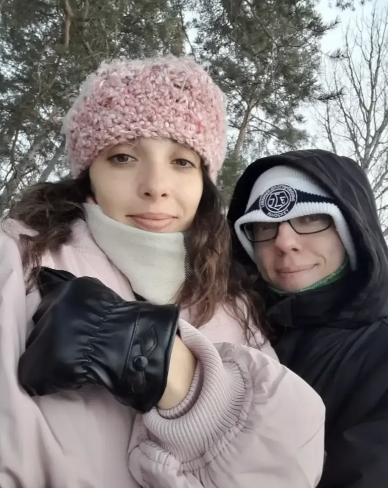 Juli and David. Credit: Never Give Up