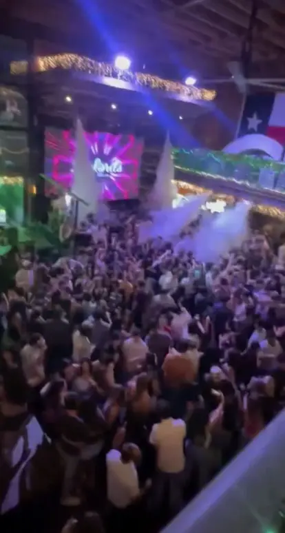 The dancefloor was packed before the shooting. Credit: Instagram / Bufords Austin