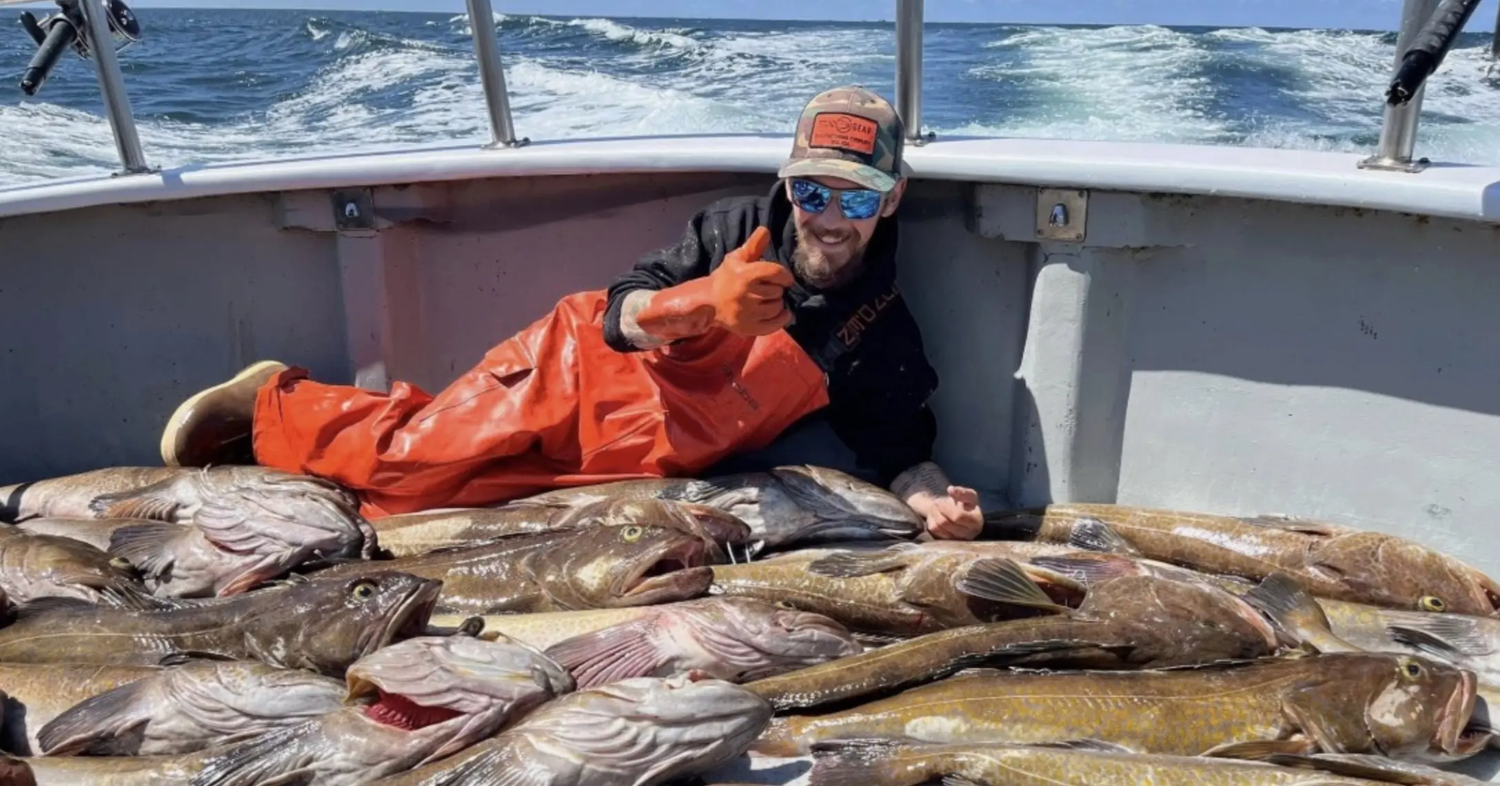 Meadows fell overboard. Credit: GoFundMe 