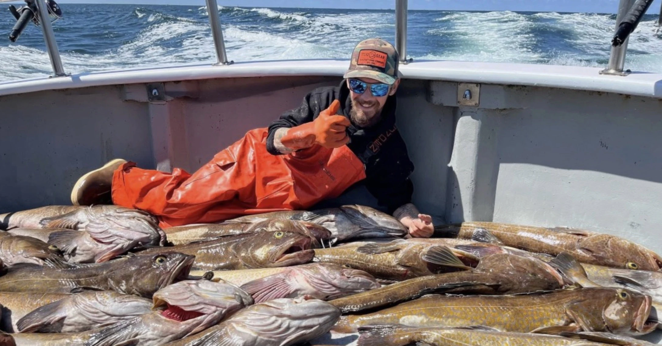 Meadows fell overboard. Credit: GoFundMe 