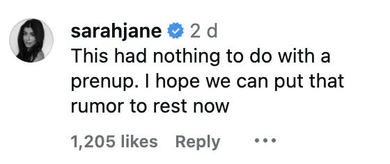 Ramos took to Instagram to address rumors. Credit: Instagram