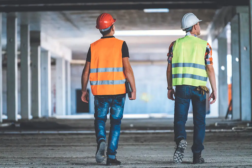 Construction workers are reportedly the best in bed. Credit: Ziga Plahutar/Getty Images 