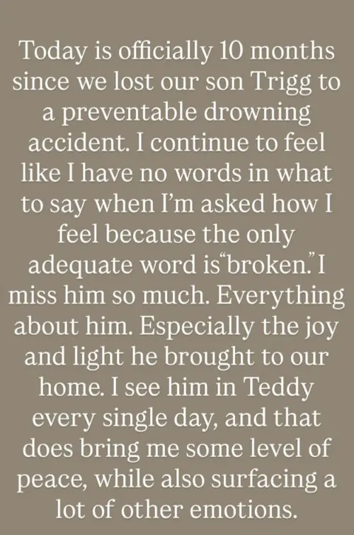 Emilie Kiser's Instagram story. Credit @Emiliekiser/Instagram