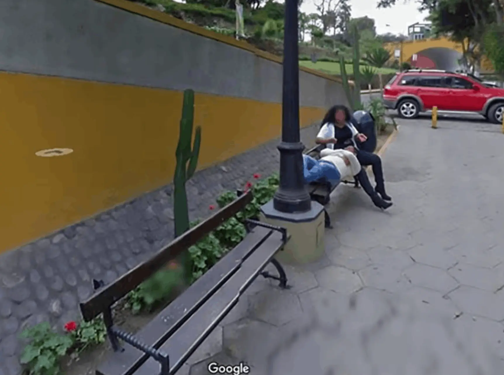 Google Street view of cheating wife