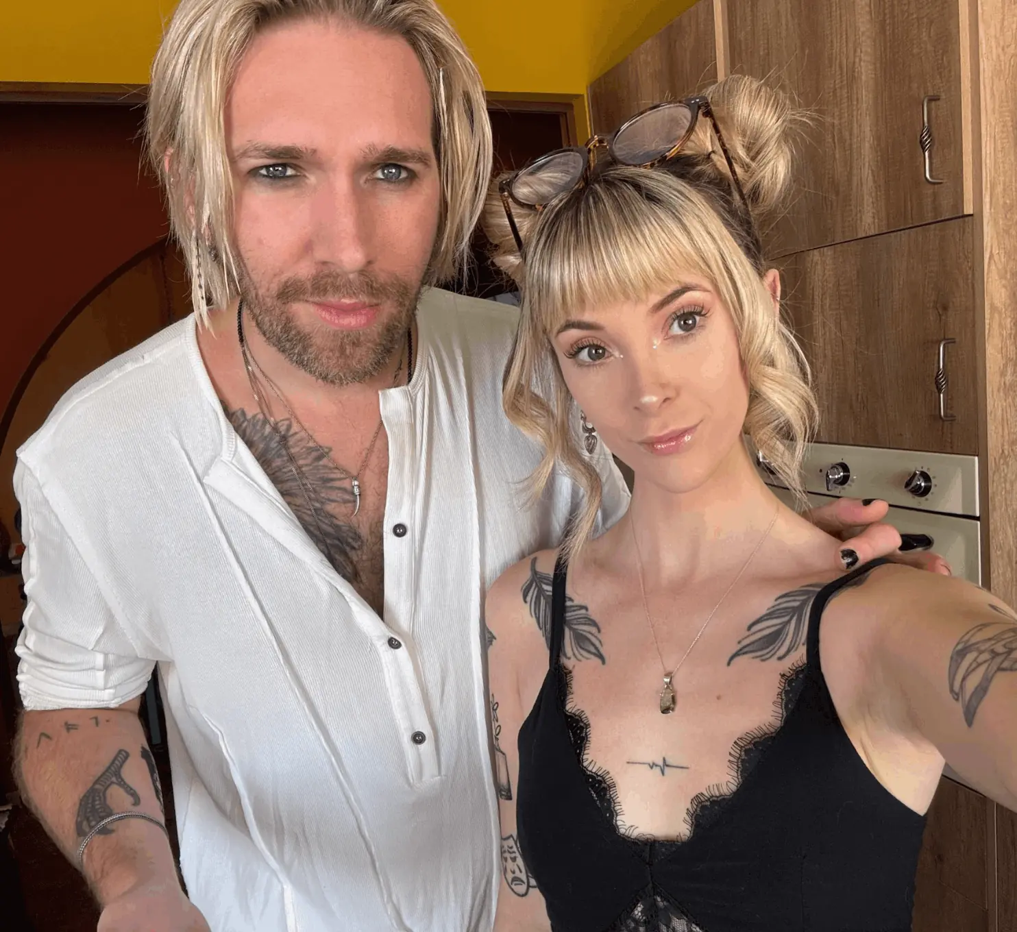 Jade Vow and her boyfriend. Credit: Jade Vow/Nude PR