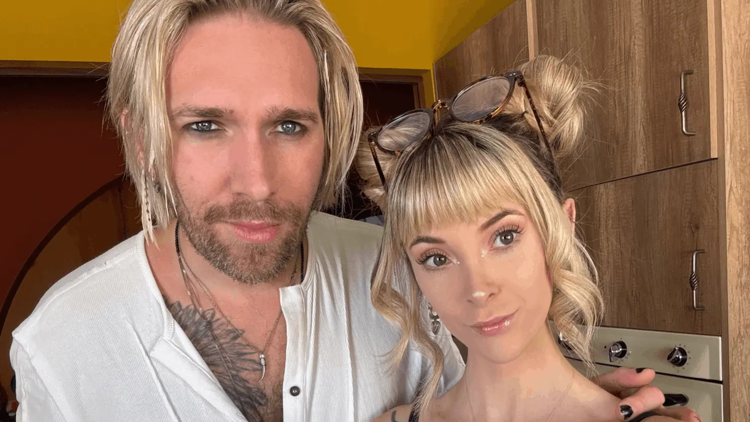 Jade Vow and her boyfriend