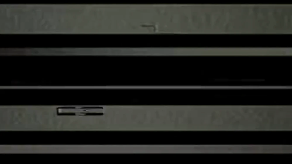 The post only featured some glitchy visuals. Credit: X/White House