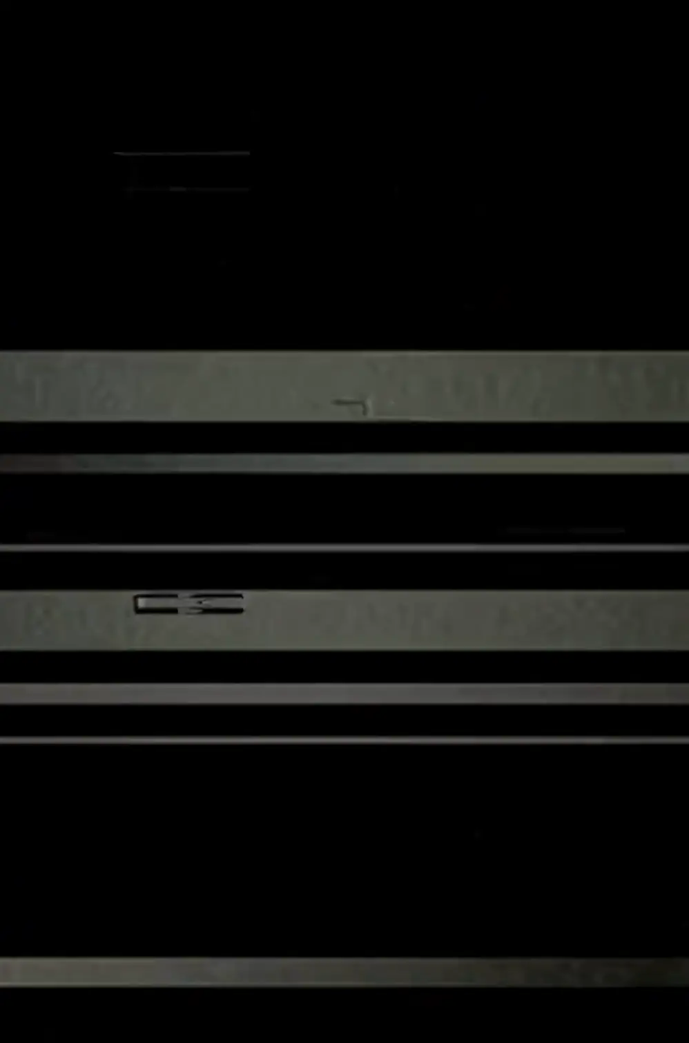 The post only featured some glitchy visuals. Credit: X/White House