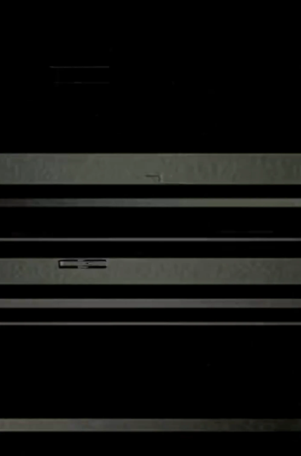 The post only featured some glitchy visuals. Credit: X/White House