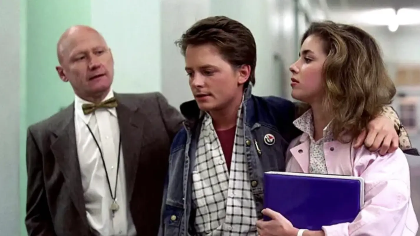 Tolkan was in the original 1985 Back to the Future movie. Credit: Universal