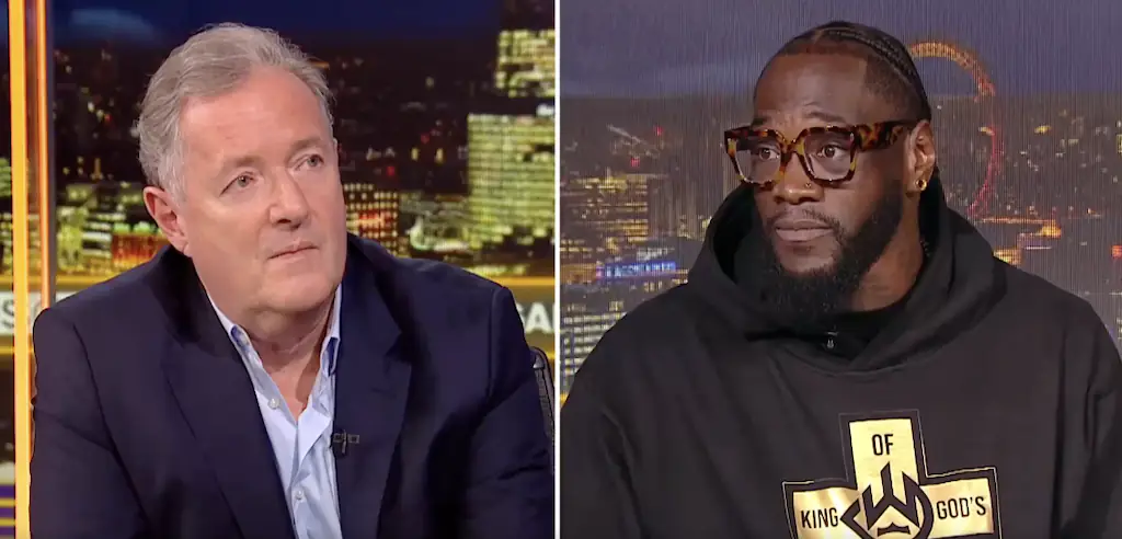 Piers Morgan wasn't quite ready for this story. Credit: Piers Morgan Uncensored