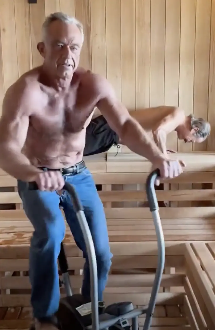 You have to admit, RFK Jr. is in good shape. Credit: X
