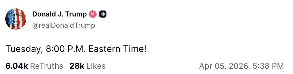 Credit: Truth Social