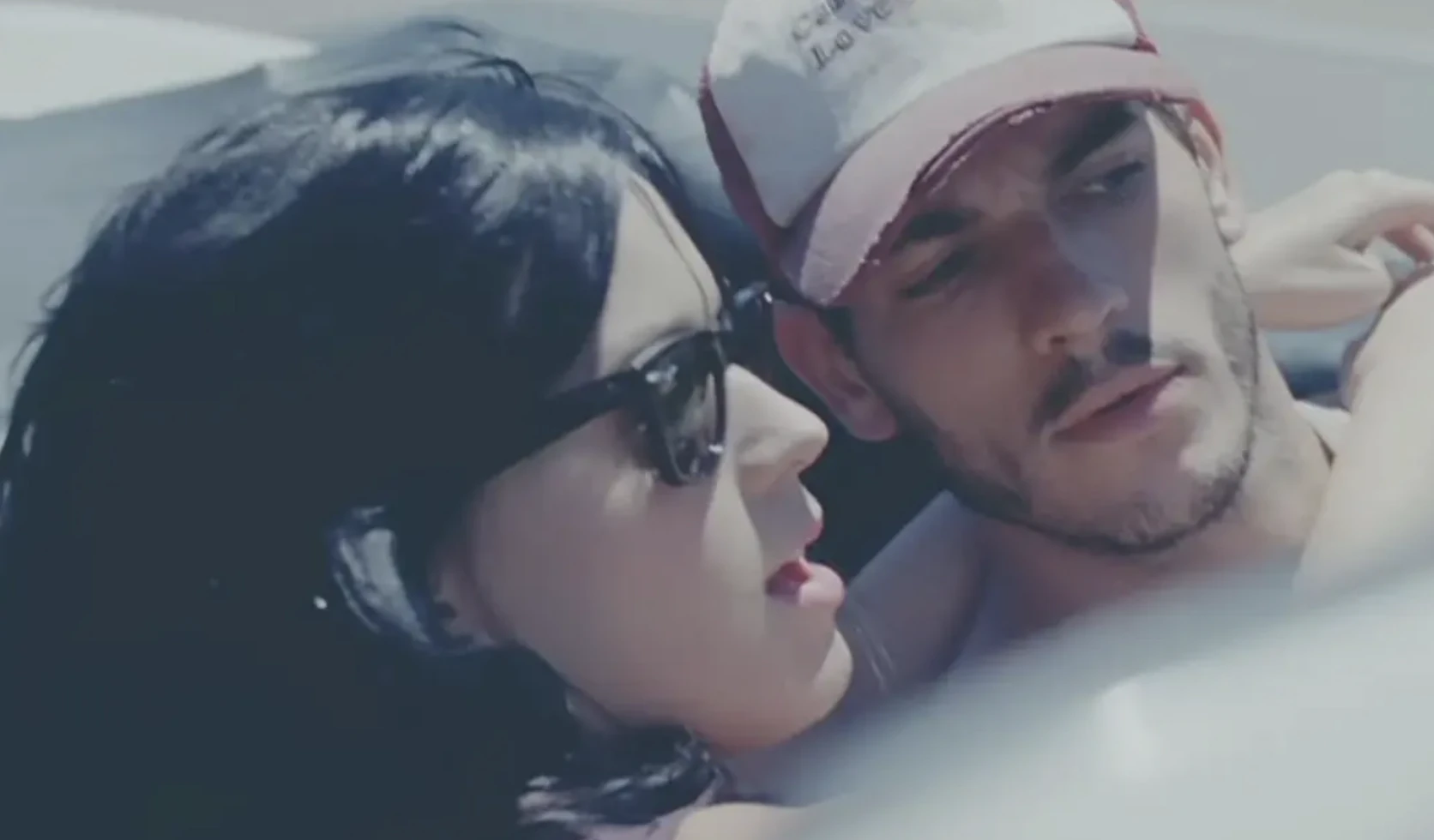 Katy Perry and Josh Kloss in the pop star's 'Teenage Dream' music video. Credit: Katy Perry / YouTube