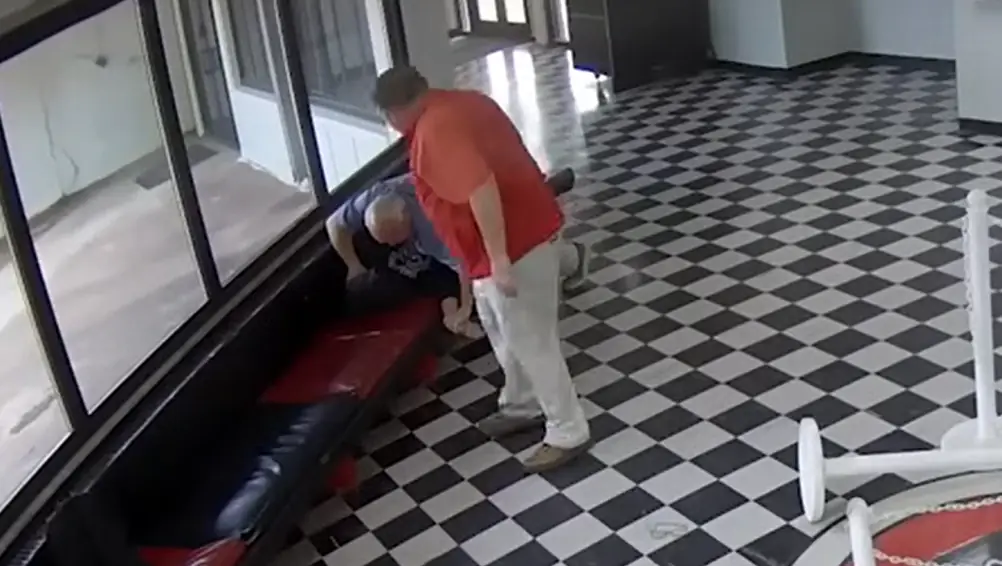 CCTV footage has been revealed. Credit: Pauls Valley Public Schools