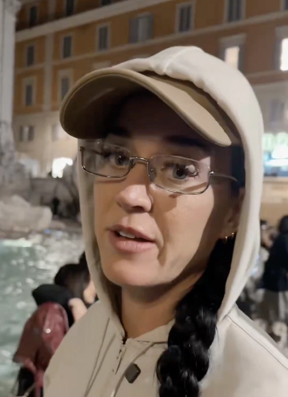 Katy Perry by the Trevi Fountain. Credit: Katy Perry/Instagram