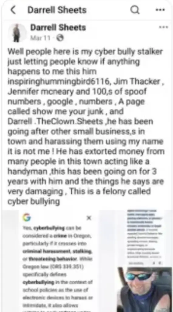 The TV star took to social media to expose the stalker. Credit: X