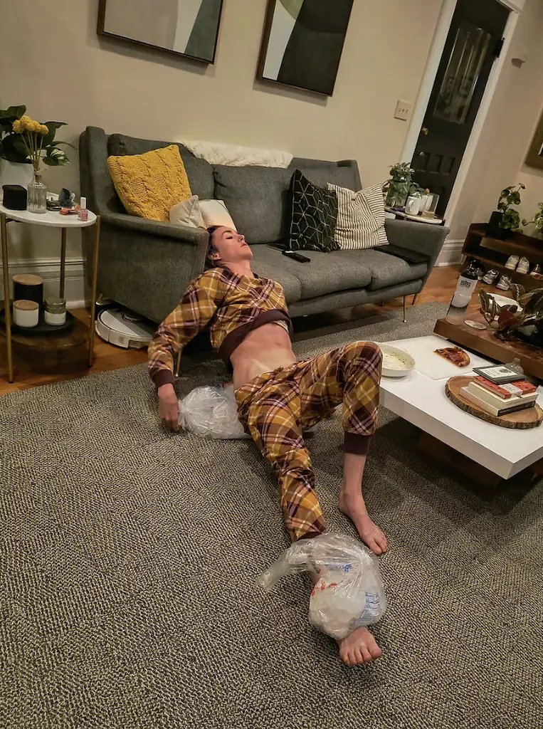 Eilish McColgan managed to finish in seventh place after fighting through the pain. Credit: Instagram