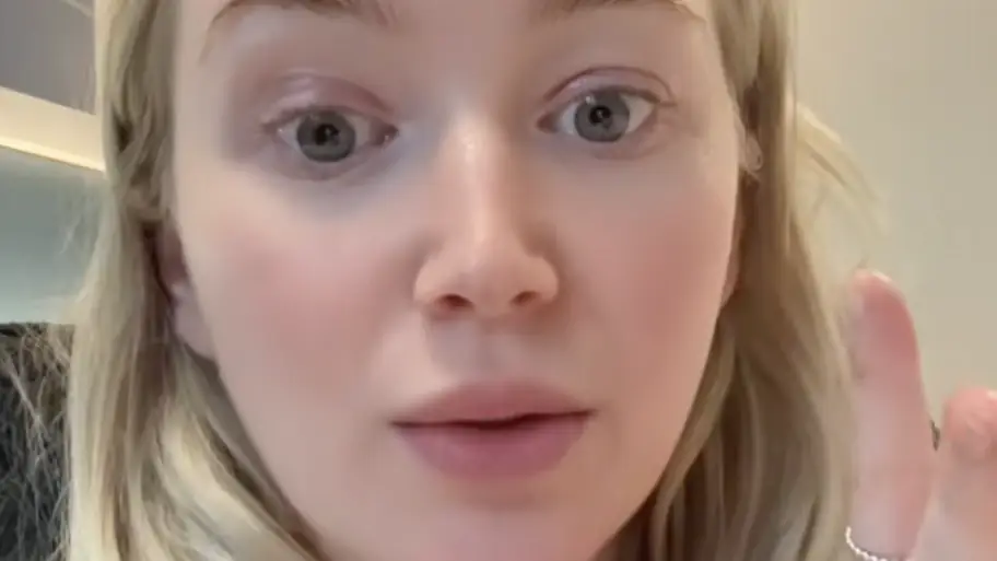 Katie's video on TikTok