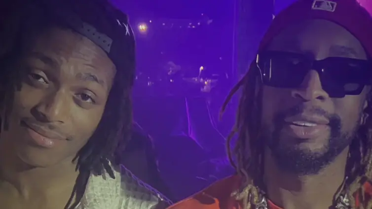 Lil Jon and his son. Credit: Instagram