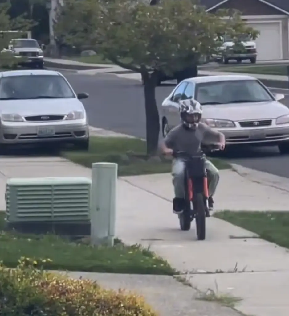 The woman was seen speeding at the boy by local residents. Credit: Spokane County Sheriff's Office