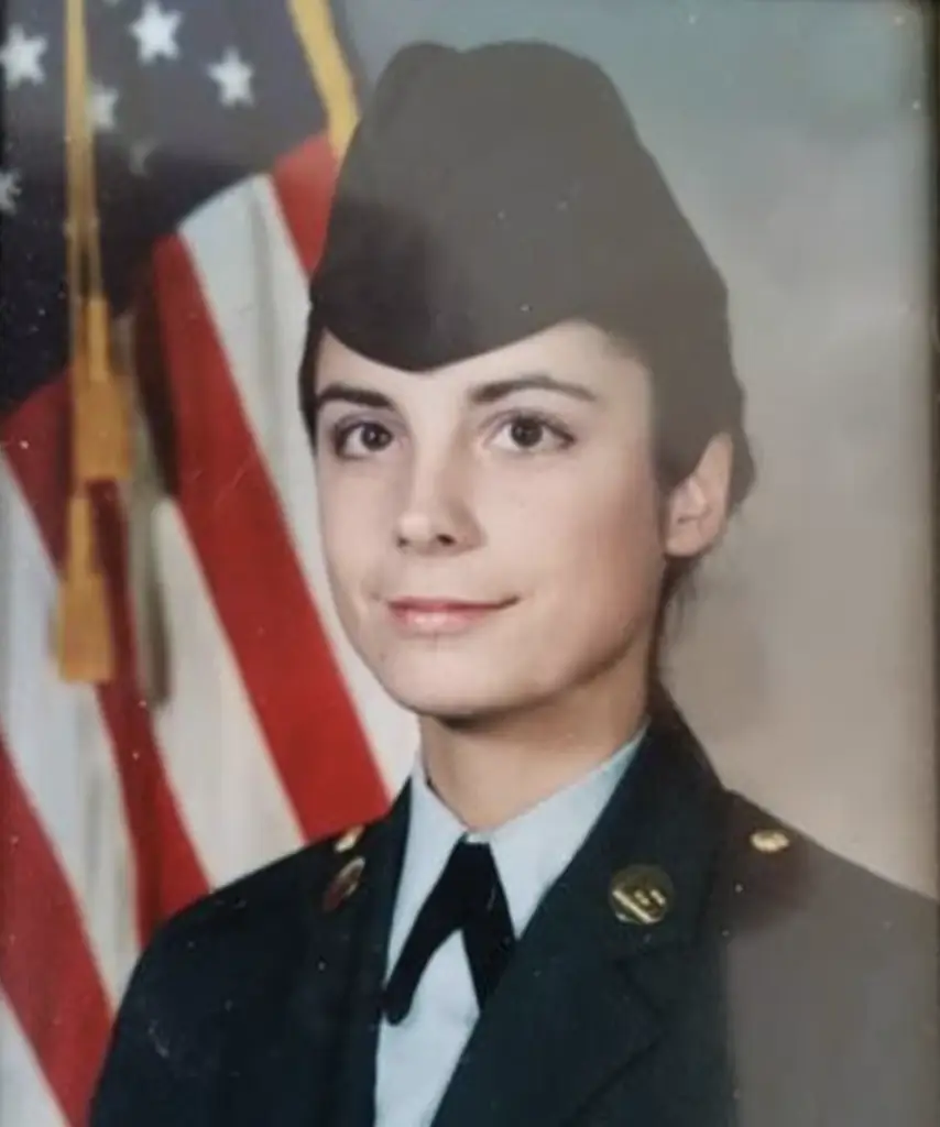 The woman has been identified as US Army veteran Wendy Clemente. Credit: Facebook