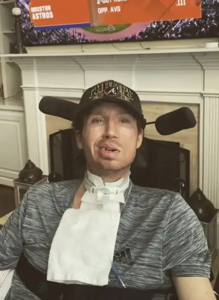 Jonathan Buckelew lived with locked-in syndrome for a decade. Credit: Facebook/Janice Buckelew