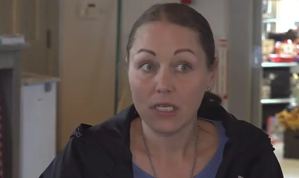 Antoinette Webb recalled the scary incident. Credit: WABI5/YouTube