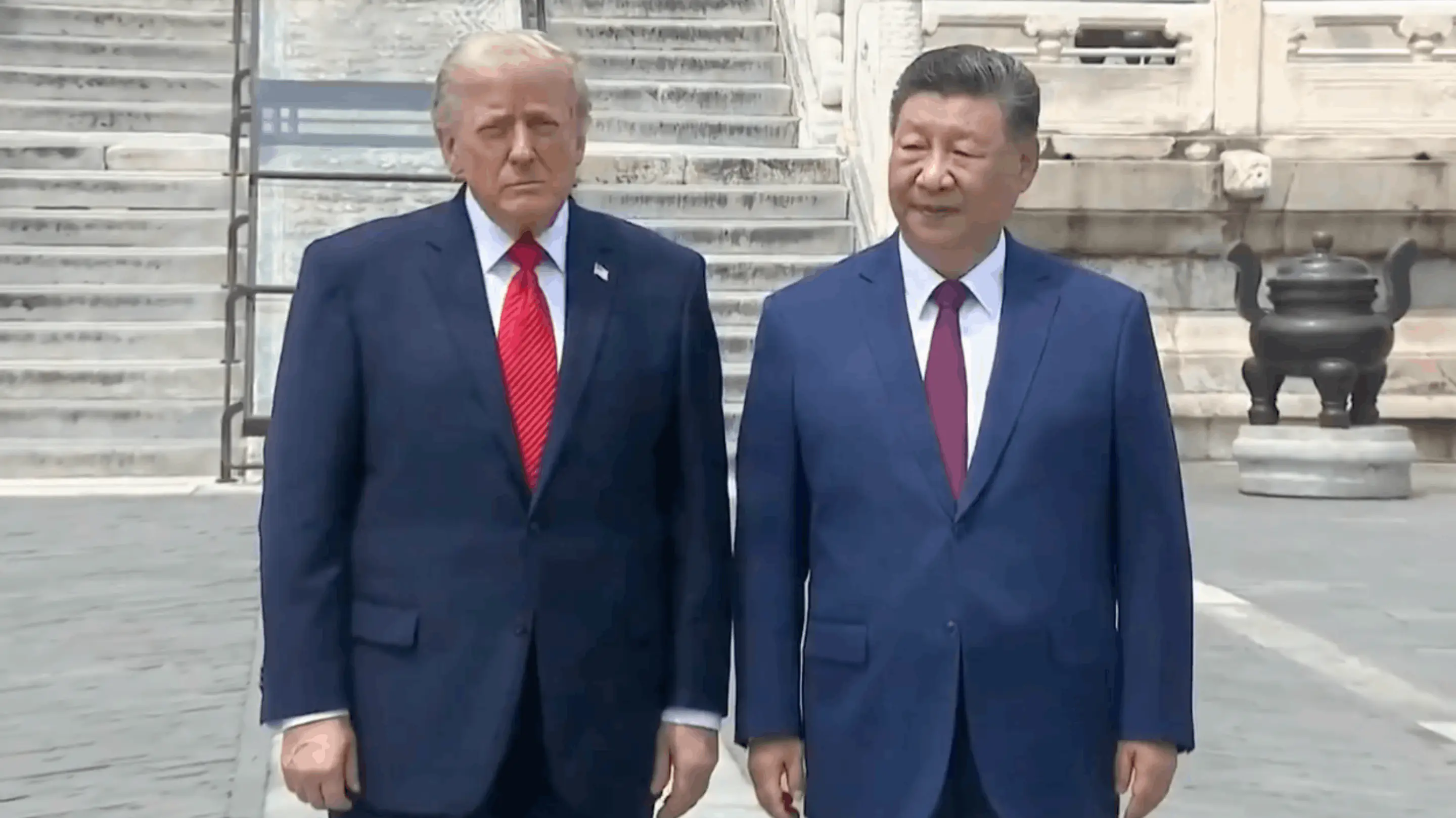 A video from the world leaders' meeting has gone viral. Credit: X/@RapidResponse47