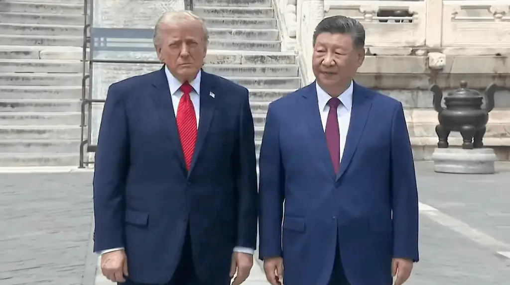A video from the world leaders' meeting has gone viral. Credit: X/@RapidResponse47