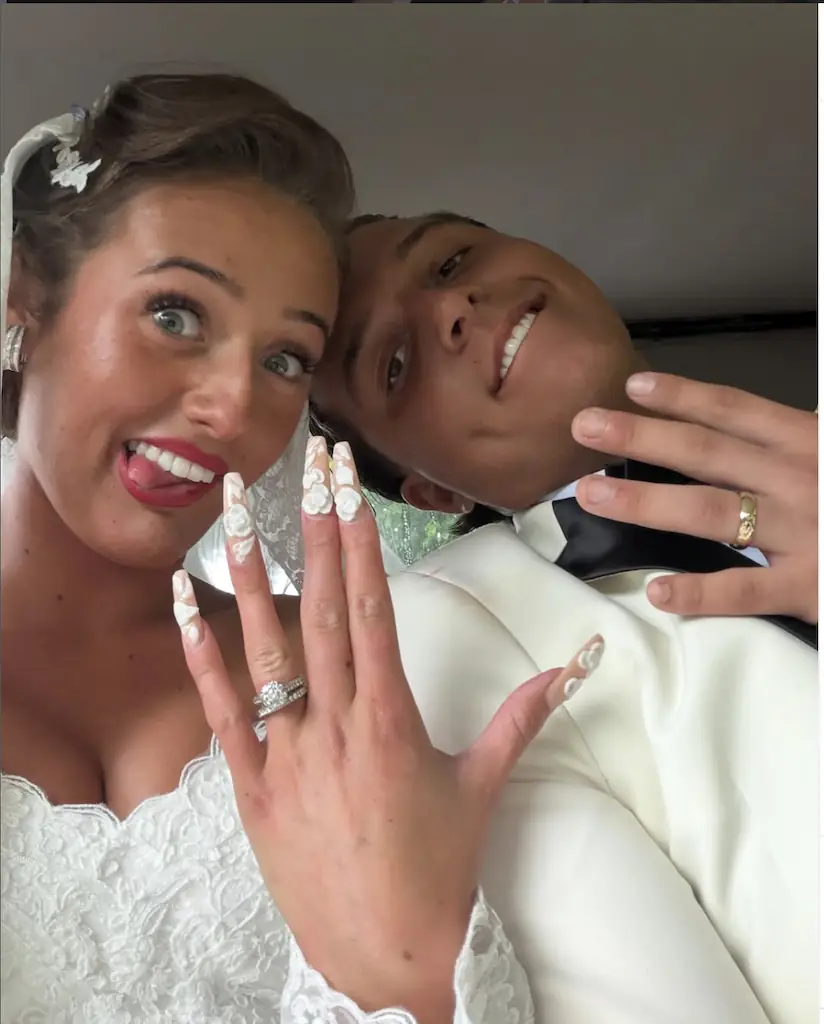 Venezuela Fury and Noah Price are married. Credit: Instagram/Venezuela Fury