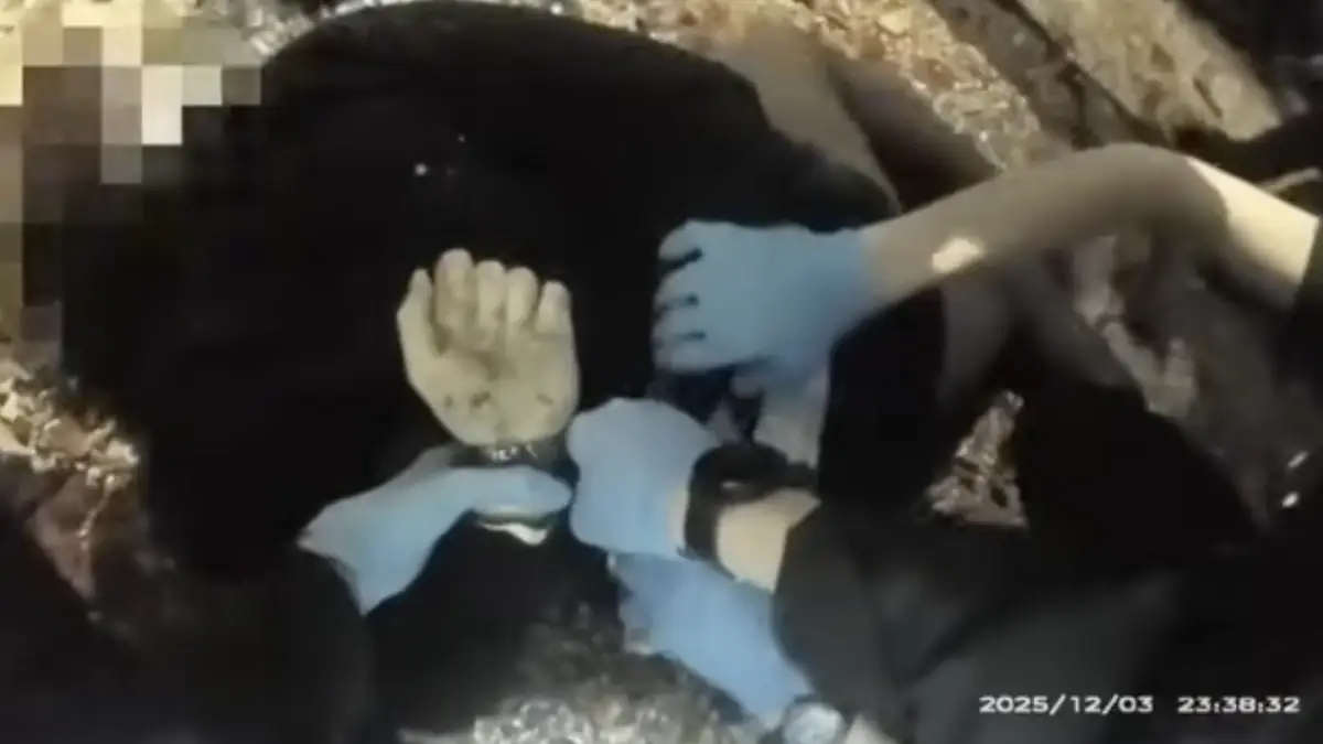 Dying teen stab victim's final words as bodycam footage shows him being wrongfully arrested by cops
