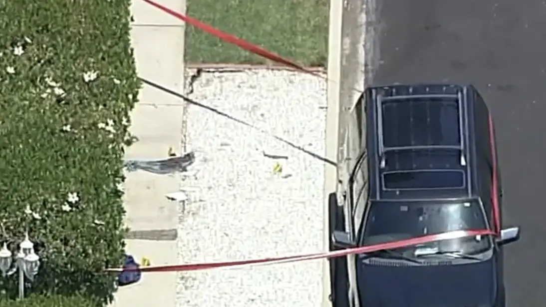 Crime scene: James Handy is killed