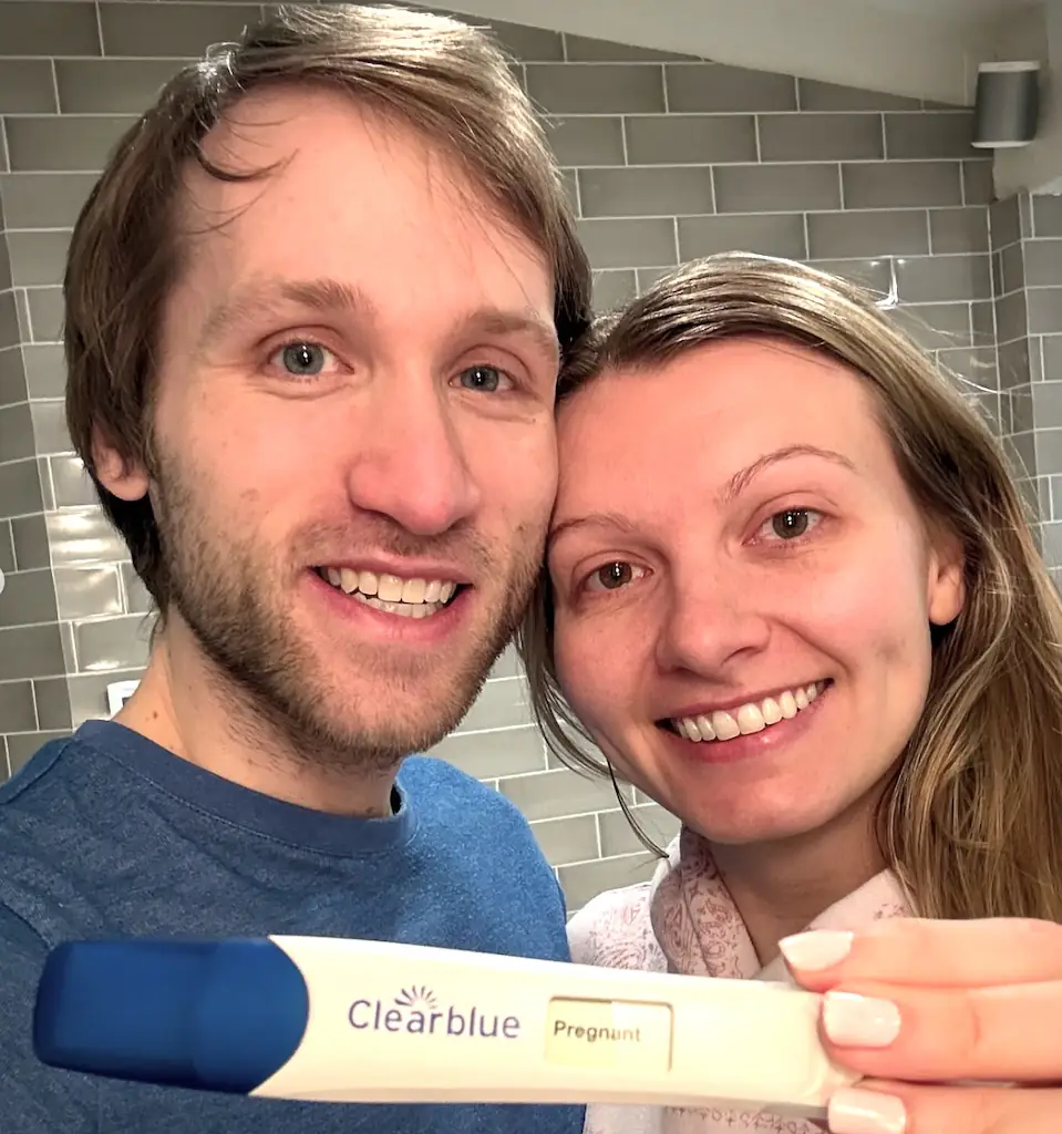The couple announced their pregnancy in March. Credit: Instagram/@mcjuggernuggets