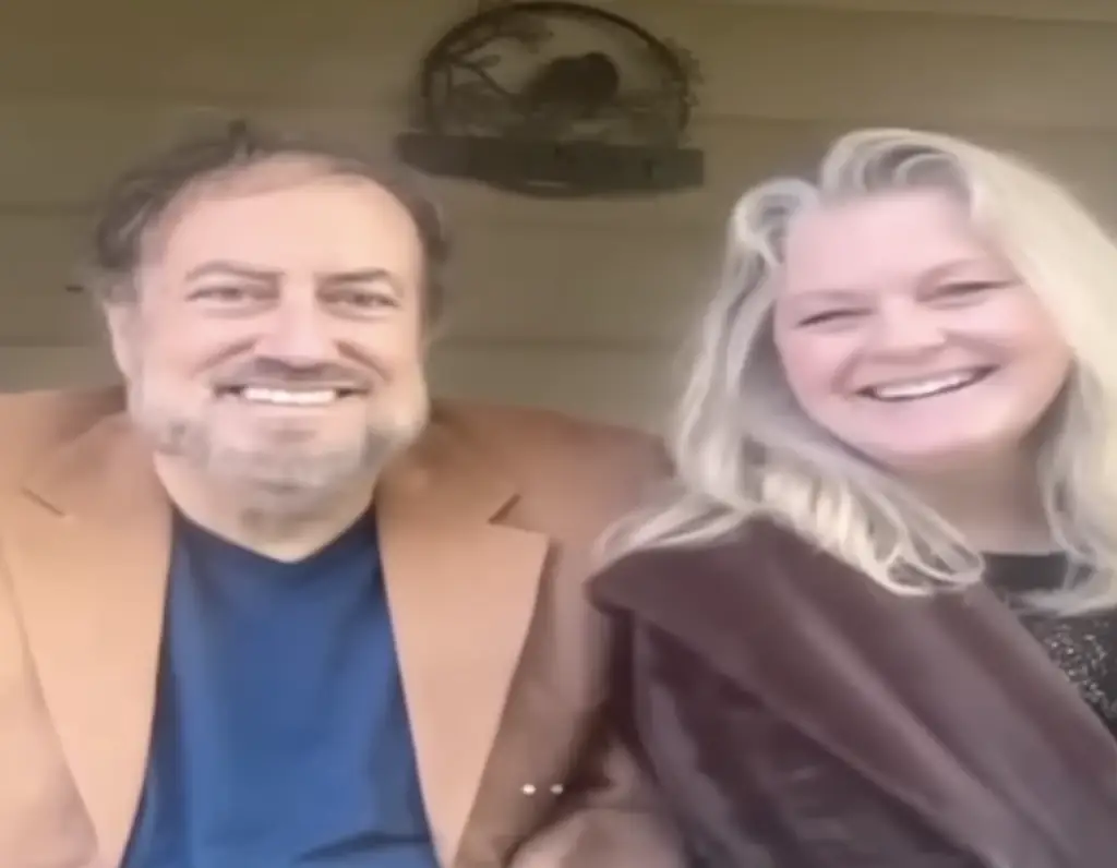 Richard Rossi and Kelly Tabor believe they captured footage of Champ, America's Loch Ness monster. Credit: FOX Carolina News