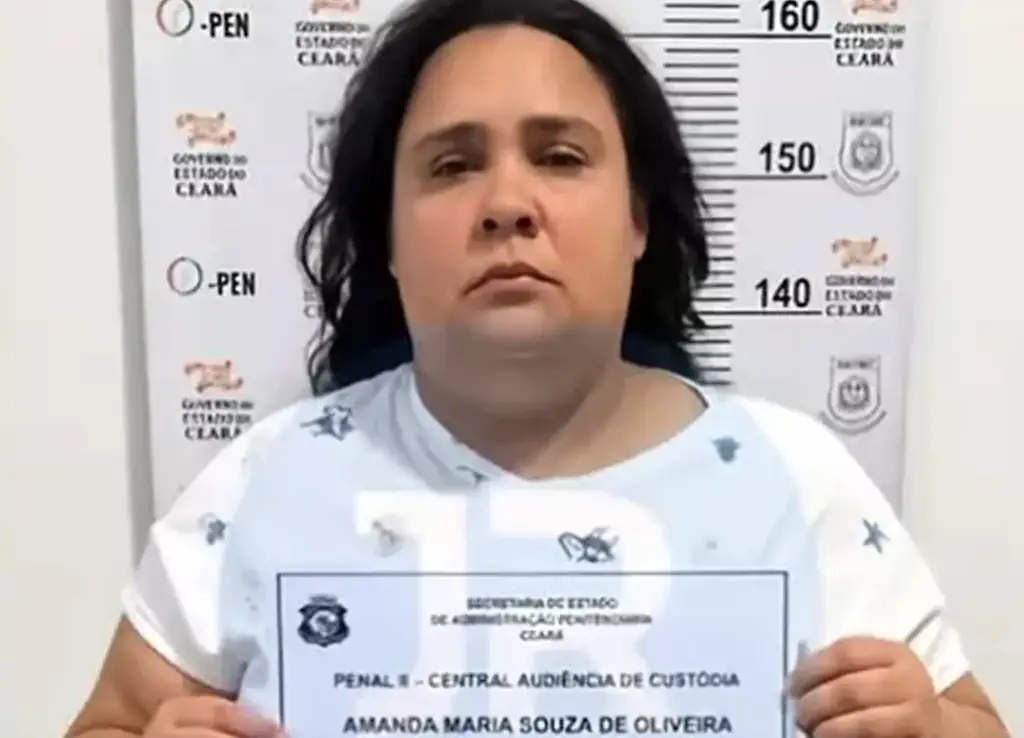 Amanda Maria Souza de Oliveira posed as a 12-year-old girl. Credit: Campo Grande Civil Police