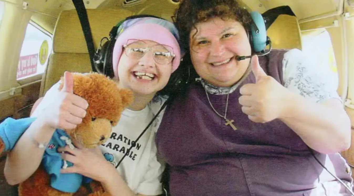 Gypsy Rose Blanchard with her mother, Dee Dee Blanchard.