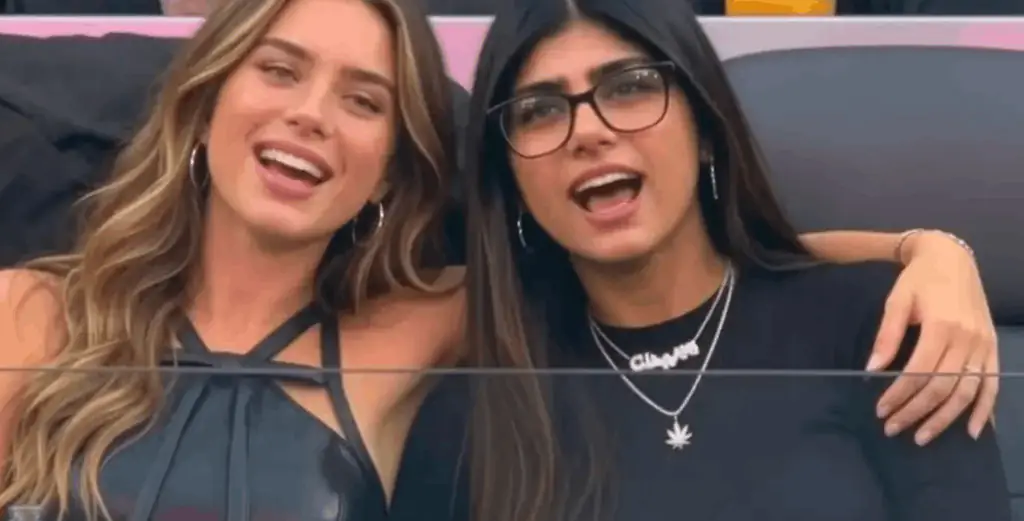 Mia Khalifa has addressed claims that she was at the World Cup watching USA vs Paraguay. Credit: X