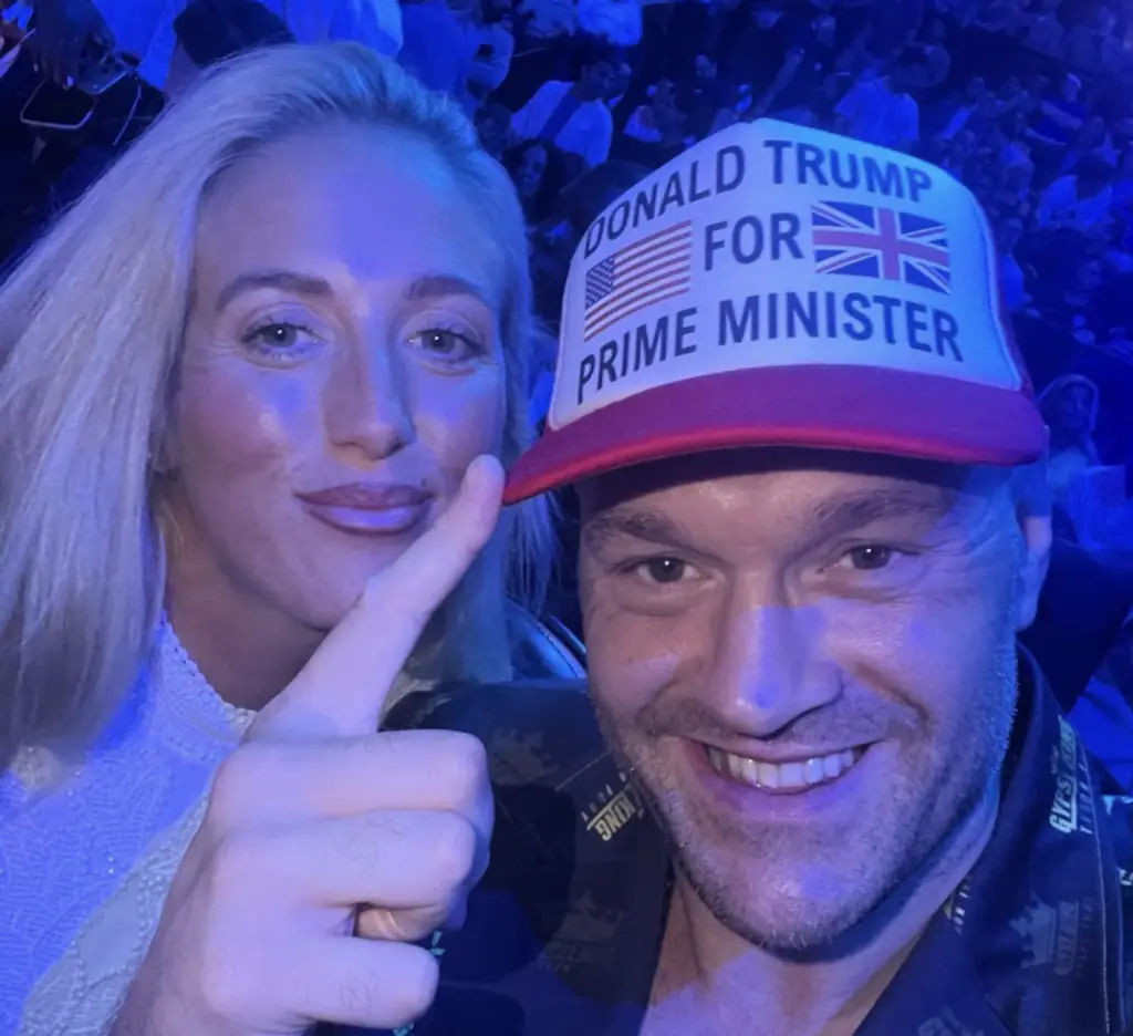 Tyson Fury causes controversy over political stance. Credit: Tyson Fury/Instagram