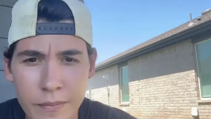He has lost his job after reporting the father. Credit: Tiktok/tylerbrodsky2