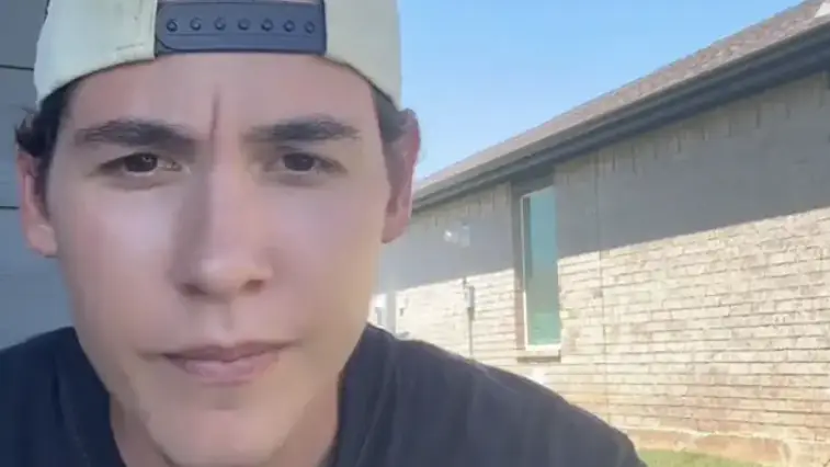 He has lost his job after reporting the father. Credit: Tiktok/tylerbrodsky2
