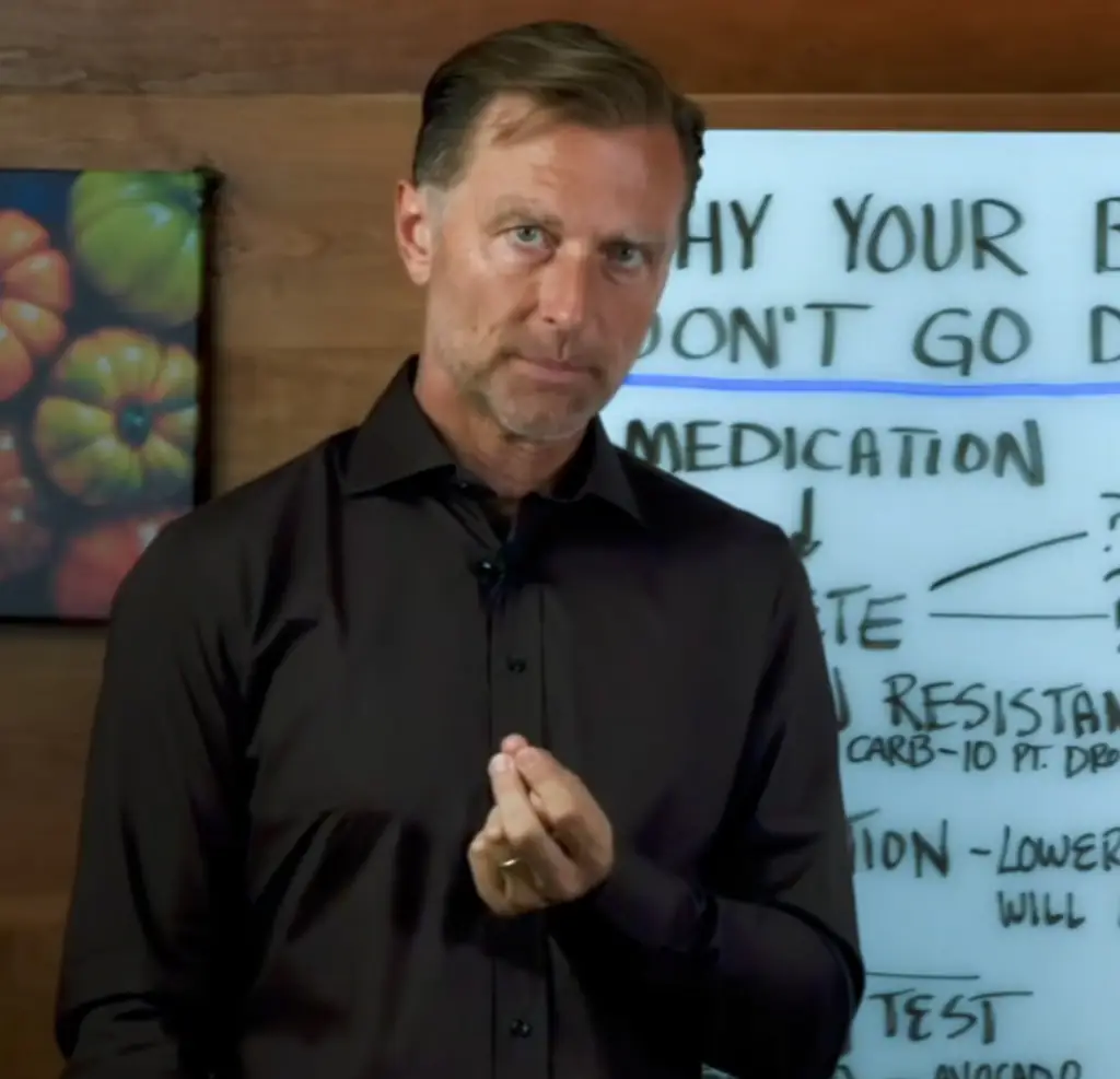 Dr Eric Berg DC explained why snacking is the worst thing you can do for your health. Credit: Dr. Eric Berg/YouTube