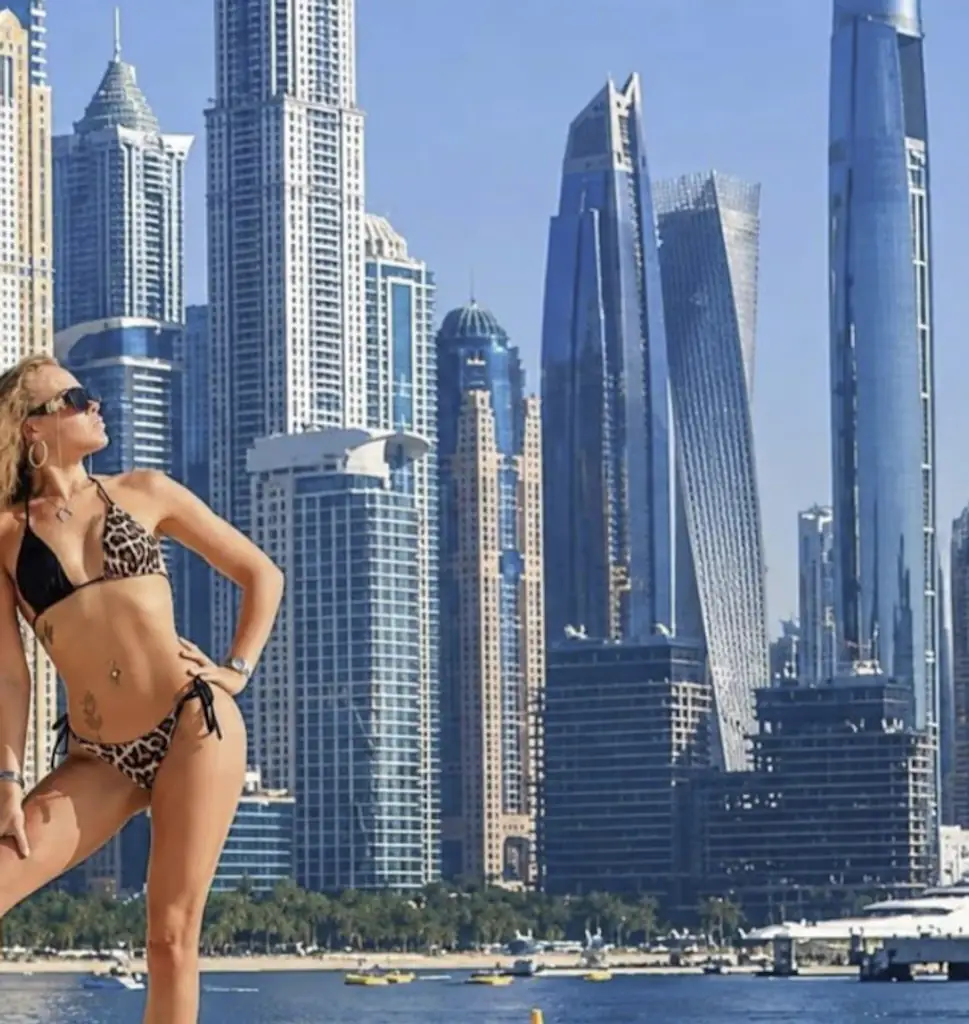 Brooke George was reportedly strip searched by male police officers. Credit: Instagram / Brooke George