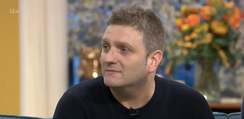 Andrew Wardle was born without a penis. Credit: ITV/This Morning/YouTube