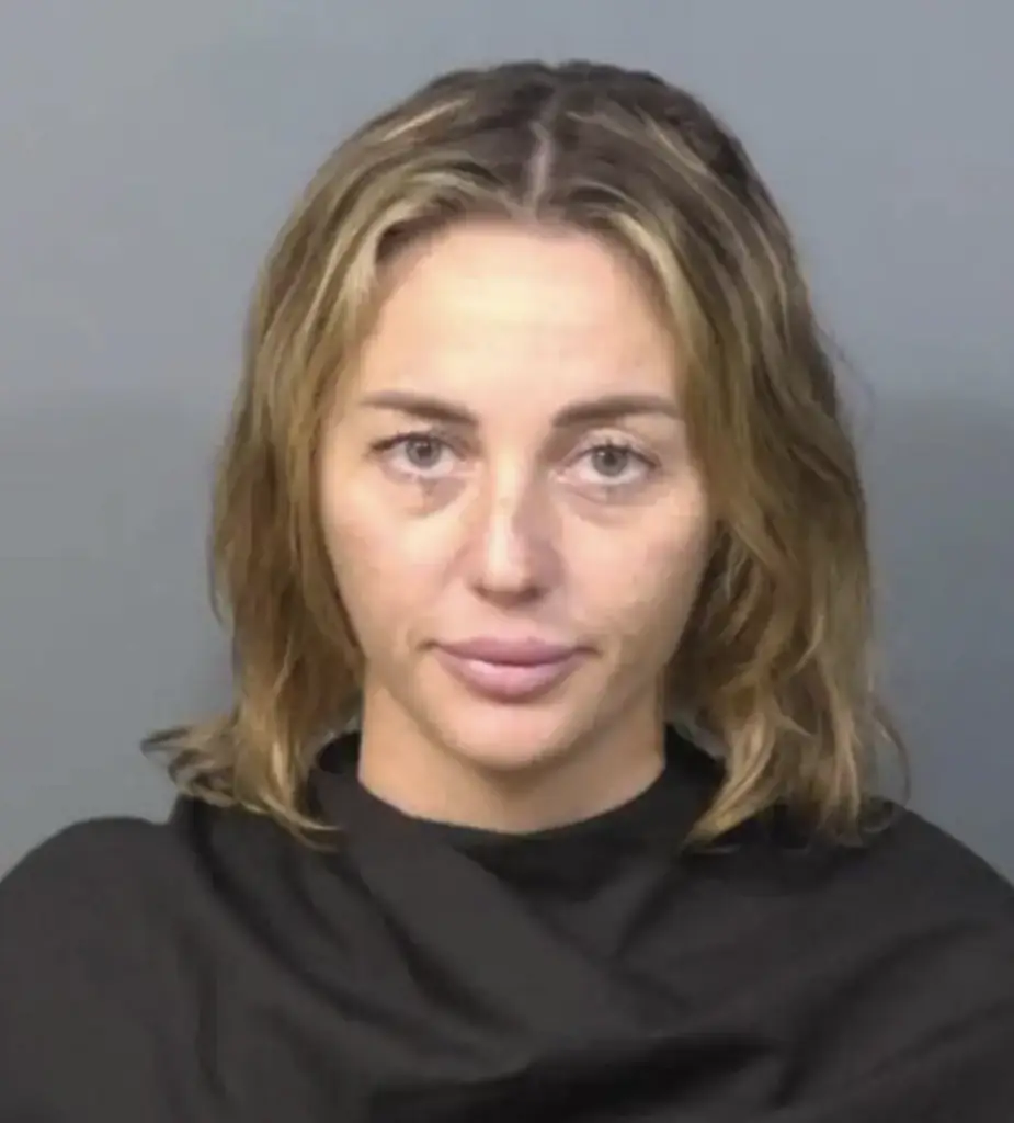 Reagan Cox was found with a bag of drugs in her bum. Credit: Brevard County Sheriff
