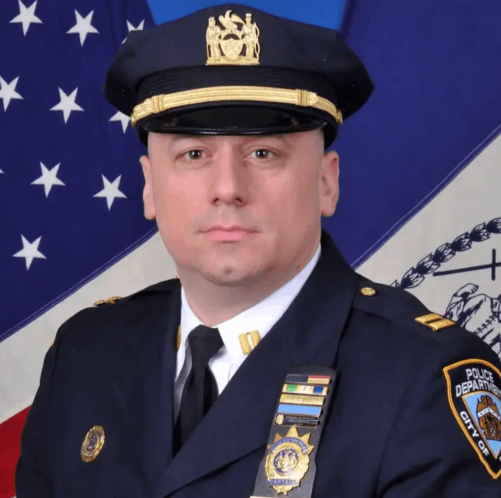 NYPD Inspector Jeremy Scheublim was the commanding officer of the Bronx’s 46th Precinct when legal action was taken. Credit: Facebook/NYPD41pct
